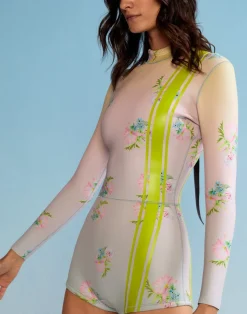 Ombre Floral Wetsuit