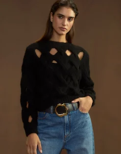 Open Knit Sweater