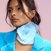 Organza Flower Ties
