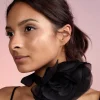 Organza Flower Ties