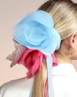 Organza Flower Ties