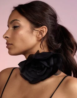 Organza Flower Ties