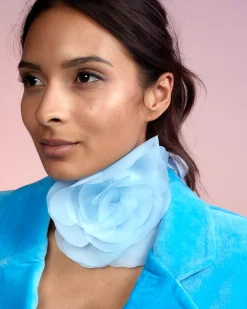 Organza Flower Ties