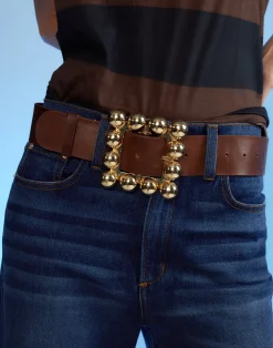Oversized Buckle Belt