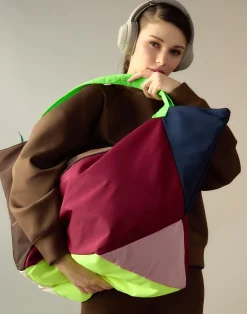 Oversized Carryall Nylon Tote