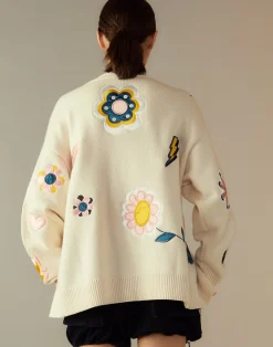 Playful Patchwork Cardigan