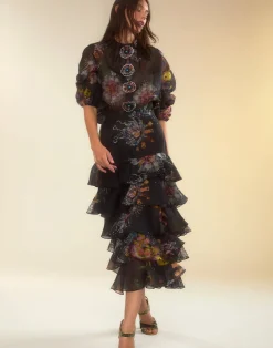 Prim Silk Organza Blouse