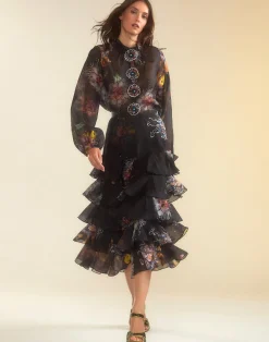 Prim Silk Organza Blouse