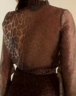 Prim Silk Organza Blouse