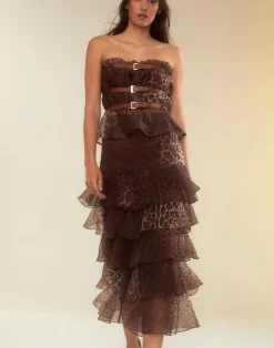Prim Silk Organza Skirt