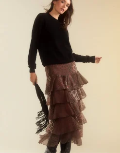 Prim Silk Organza Skirt
