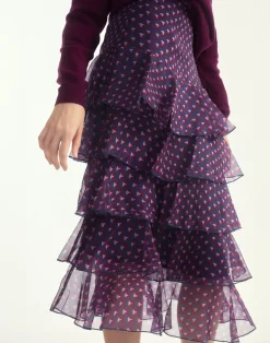 Prim Silk Organza Skirt