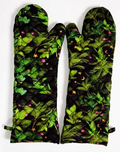 Quilted Oven Mitts