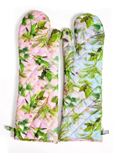 Quilted Oven Mitts