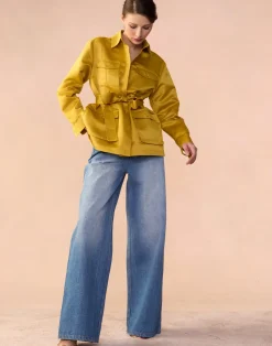 Satin Safari Jacket