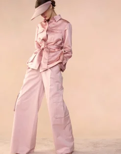 Satin Safari Jacket