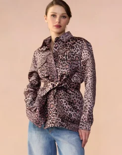 Satin Safari Jacket