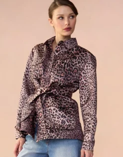 Satin Safari Jacket