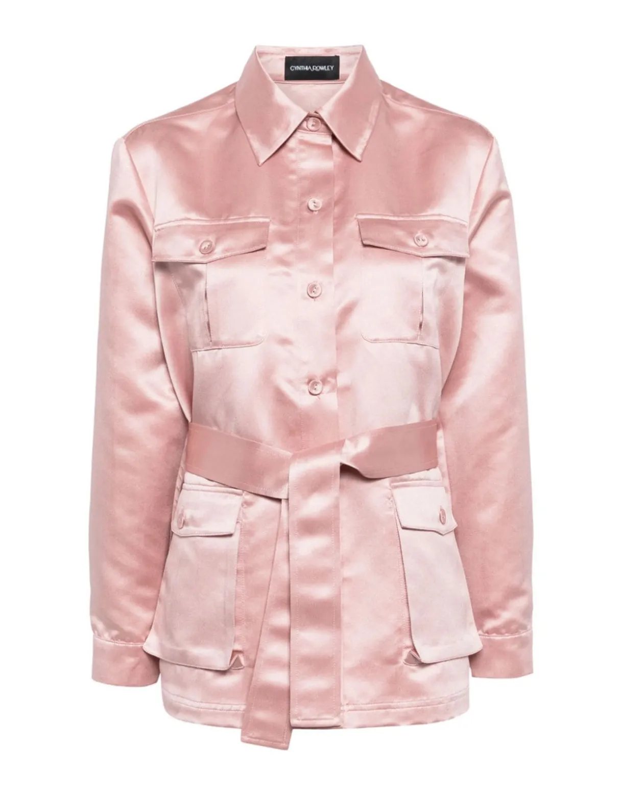 Satin Safari Jacket