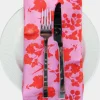 Scallop Embroidered Edge Dinner Napkin