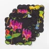 Scallop Embroidered Edge Cocktail Napkin