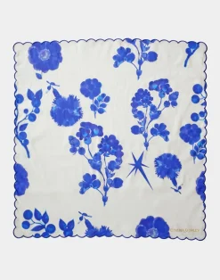 Scallop Embroidered Edge Dinner Napkin