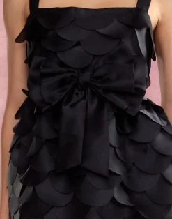 Scalloped Petal Mini Dress