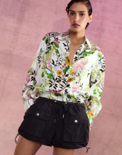 Secret Garden Silk Shirt