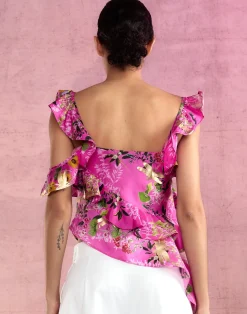 Secret Garden Silk Top