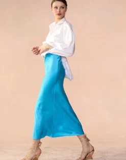 Sienna Silk Skirt