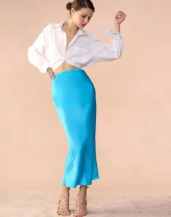 Sienna Silk Skirt