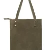 Sleek Suede Tote