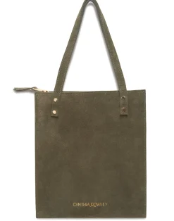 Sleek Suede Tote