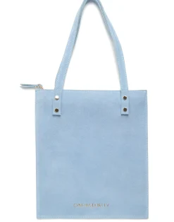 Sleek Suede Tote