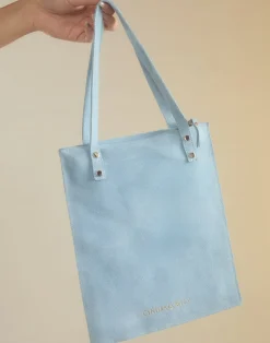 Sleek Suede Tote