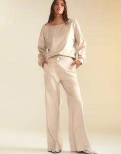 Sleek Ultrasuede Pullover