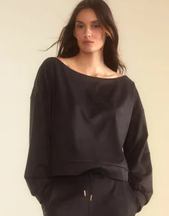 Sleek Ultrasuede Pullover