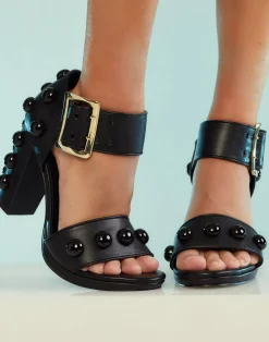 Studded Heels