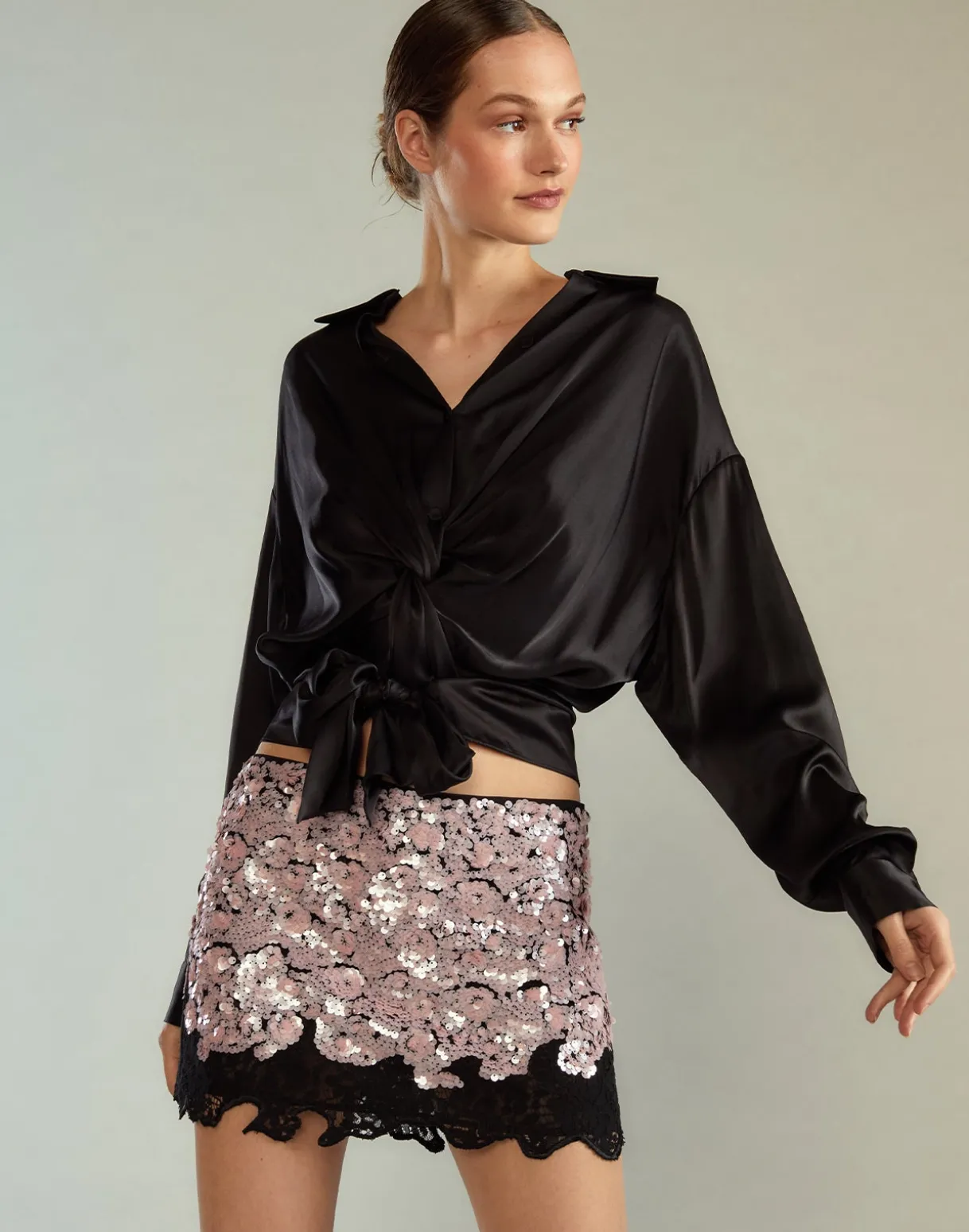 The Cosmo Sequin Skirt