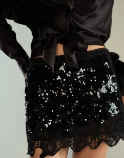 The Cosmo Sequin Skirt