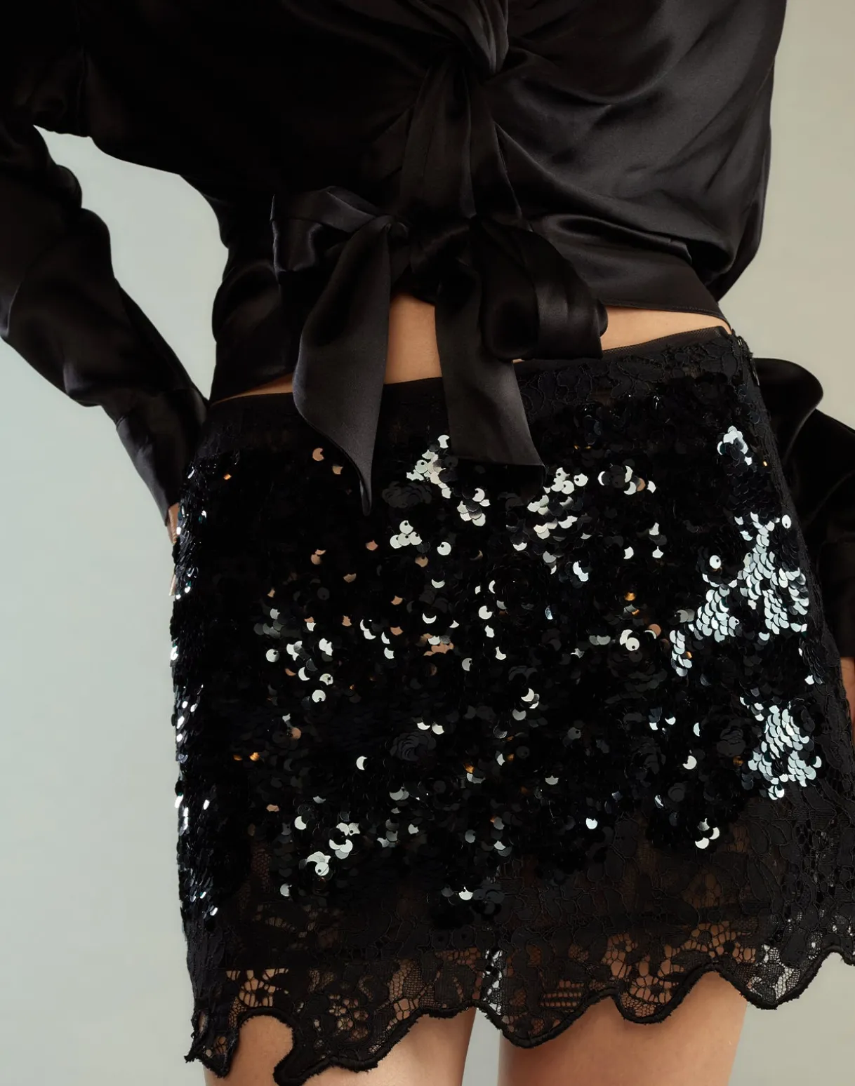 The Cosmo Sequin Skirt