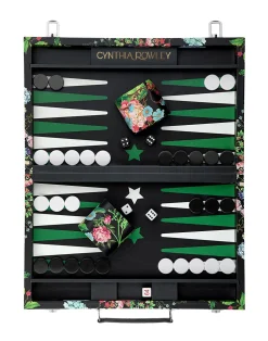 Vegan Leather Backgammon Set
