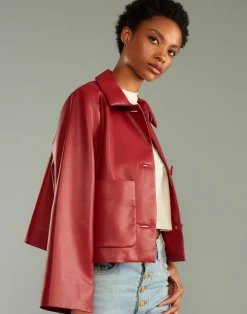 Vegan Leather Jacket