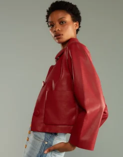 Vegan Leather Jacket