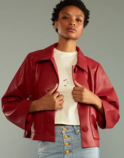 Vegan Leather Jacket